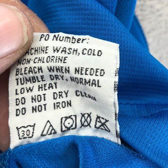 Ducks Unlimited Mens Polo Shirt XL Blue Short Sleeve Performance Top Activewear - Picture 10 of 13